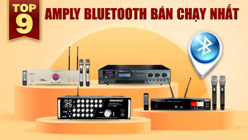 Top 9 Amply karaoke Bluetooth hay nhất hiện nay