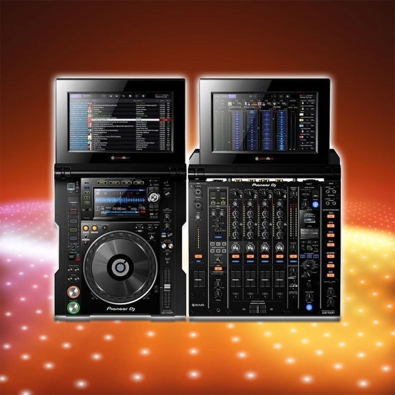 Bộ phối ghép Bàn DJ Pioneer CDJ - TOUR 1 và Pioneer DJM-TOUR1