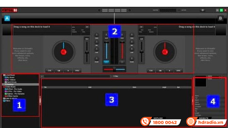 Hướng dẫn cách mix nhạc trên Virtual DJ