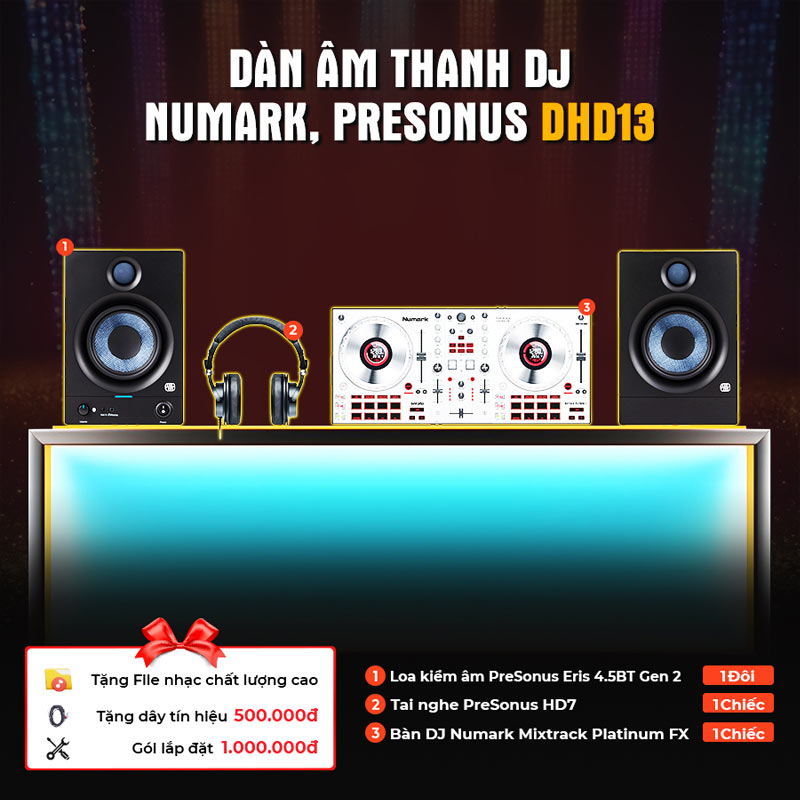Dàn âm thanh DJ Numark, Presonus DHD13