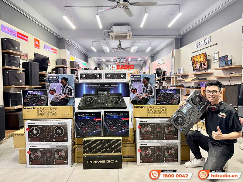 Loạt Bàn DJ chính hãng sẵn hàng tại showroom HDRadio
