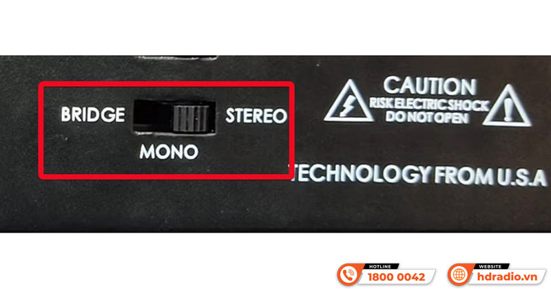 Điều chỉnh cục đẩy karaoke 