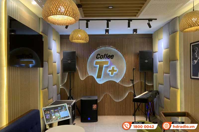 Các công trình HDRadio lắp đặt thiết bị âm thanh tại quán cafe karaoke 