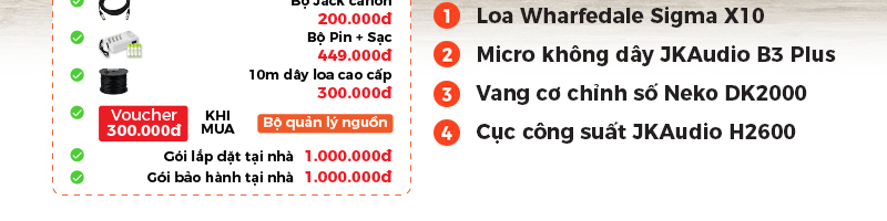 Dàn karaoke Wharfedale KH48