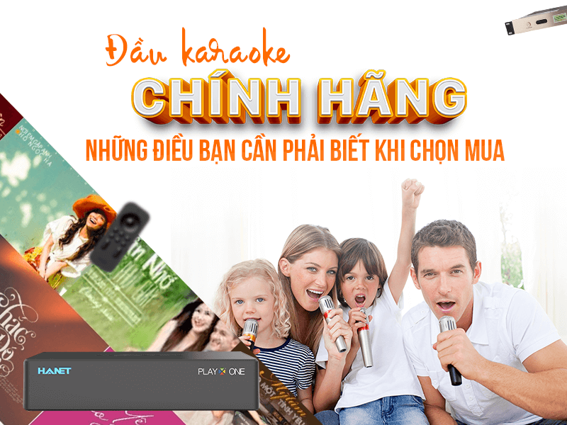 u karaoke chính hãng và những điều bạn cần phải biết khi chọn mua