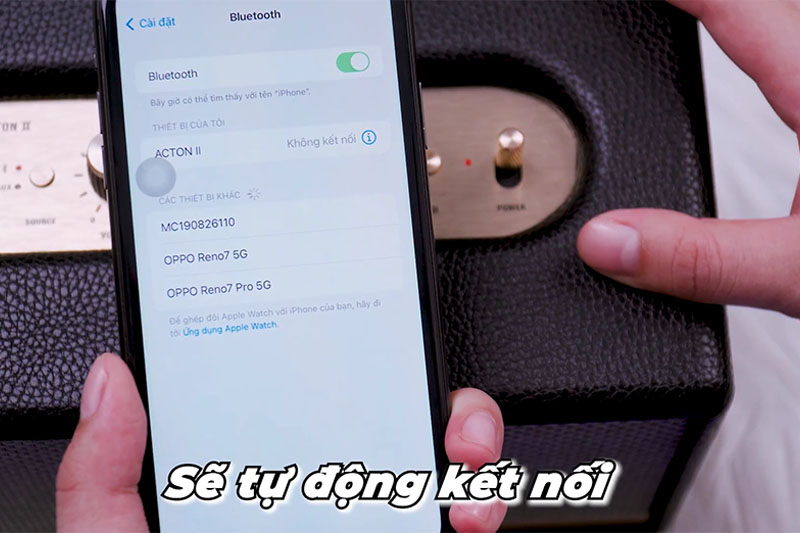 tự động kết nối cho lần sau 