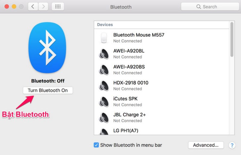 cách kết nối bluetooth laptop với loa