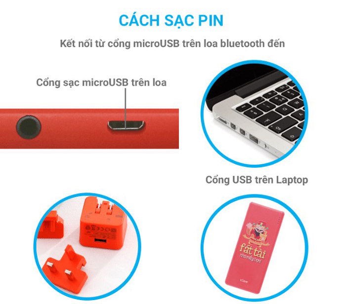 dây sạc loa bluetooth