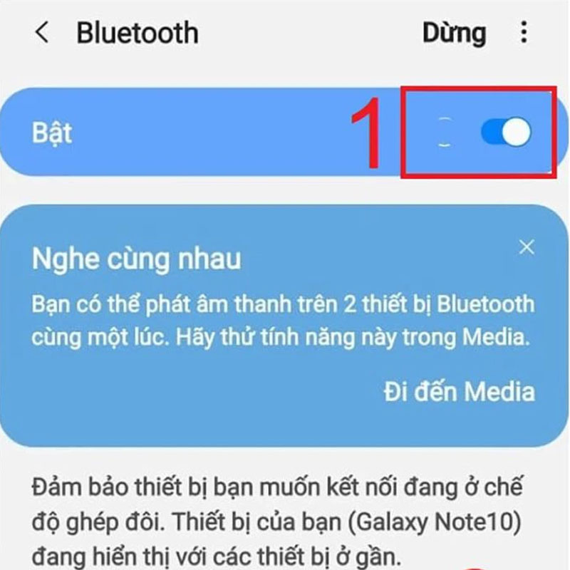 Hướng dẫn phát 2 loa bluetooth cùng lúc trên điện thoại