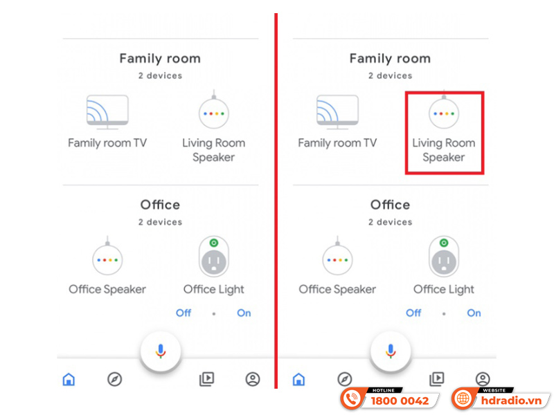Kết nối không dây nhiều Loa Bluetooth qua Ứng dụng Google Home