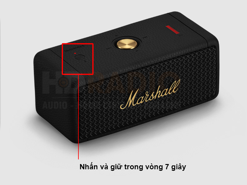 Reset (cài đặt) loa marshall Emberton 2 về mặc định