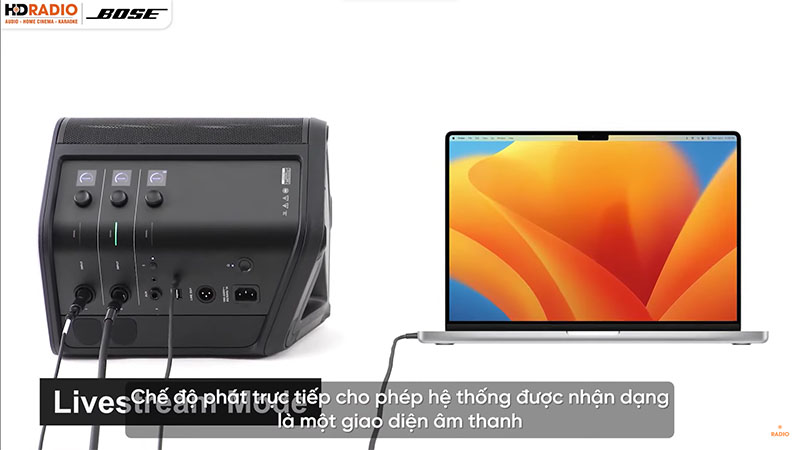 tinh nang Livestream Mode