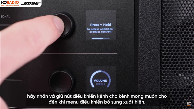 thiet lap loa Bose S1 Pro Plus