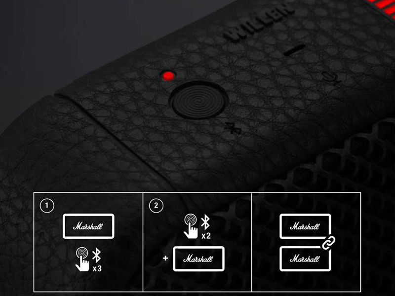 Kết nối 2 loa Marshall mới 2022 với tính năng Stack Mode