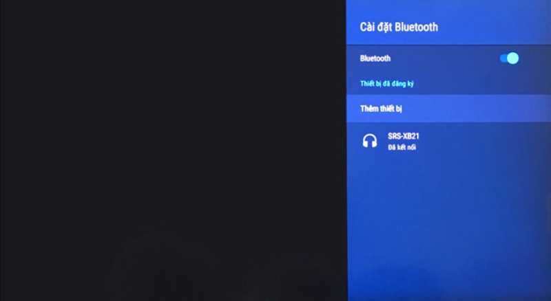 kết nối tivi sony với loa bluetooth