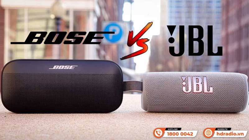 So sánh Loa JBL với Loa Bose Chi Tiết