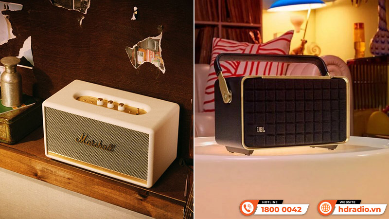 So sánh Loa JBL và Loa Marshall chi tiết chính xác nhất