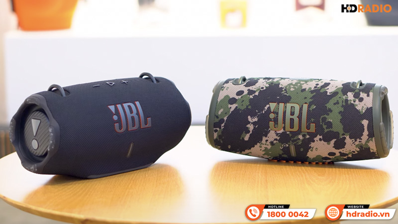 so sánh Loa JBL Xtreme 3 và Loa JBL Xtreme 4