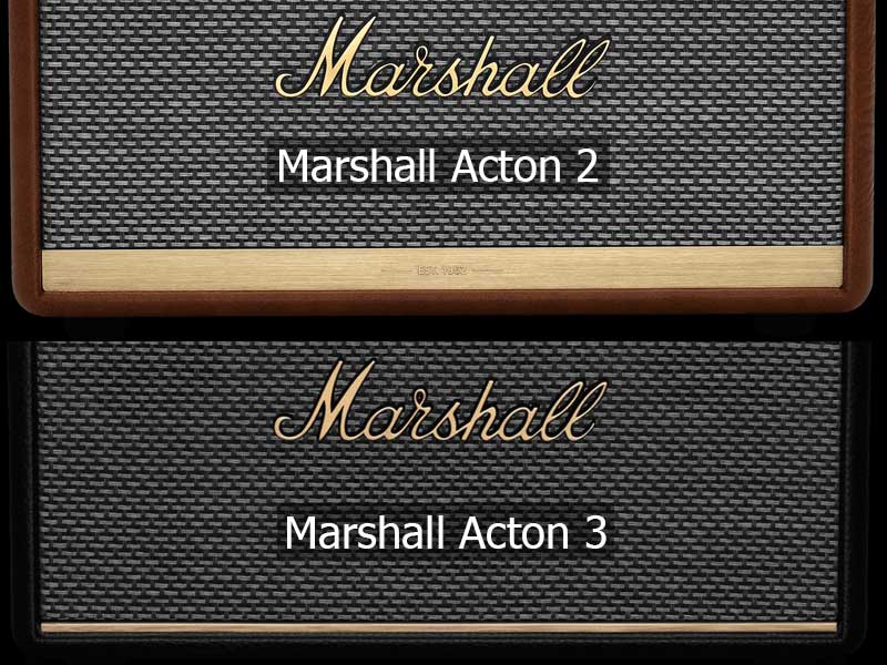 So sanh Loa Marshall Acton 2 vs Acton 3