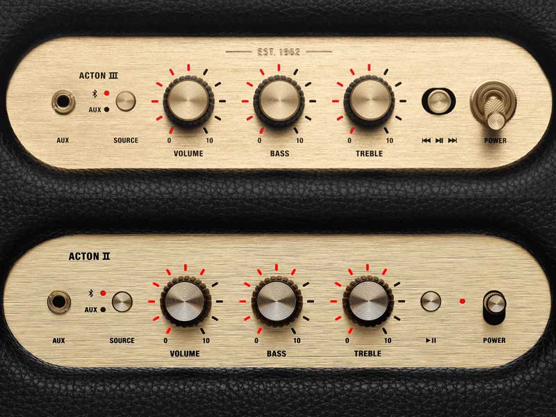 So sanh Loa Marshall Acton 2 vs Acton 3