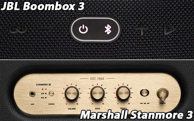 So sánh loa Marshall Stanmore 3 và loa JBL Boombox 3