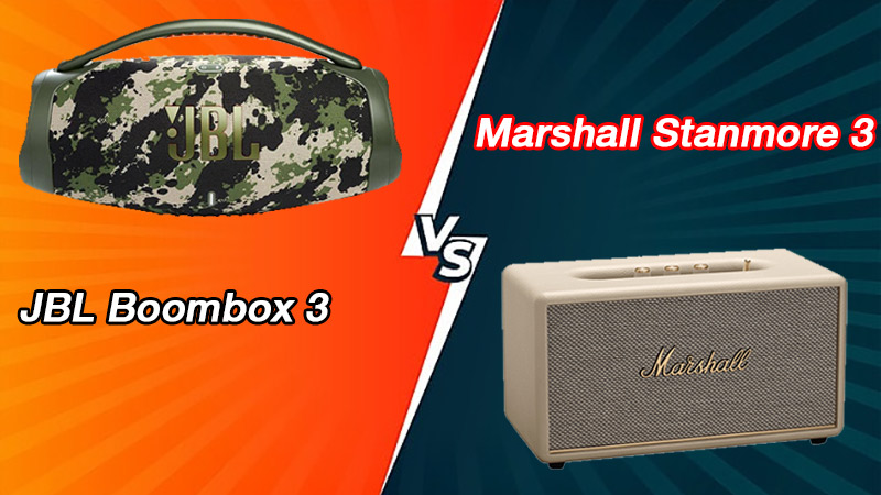 So sánh loa Marshall Stanmore 3 và loa JBL Boombox 3