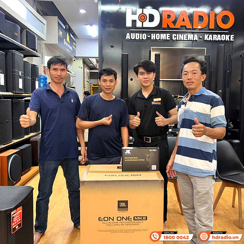 Khách mua Loa JBL Eon One MK2 tại HDRadio