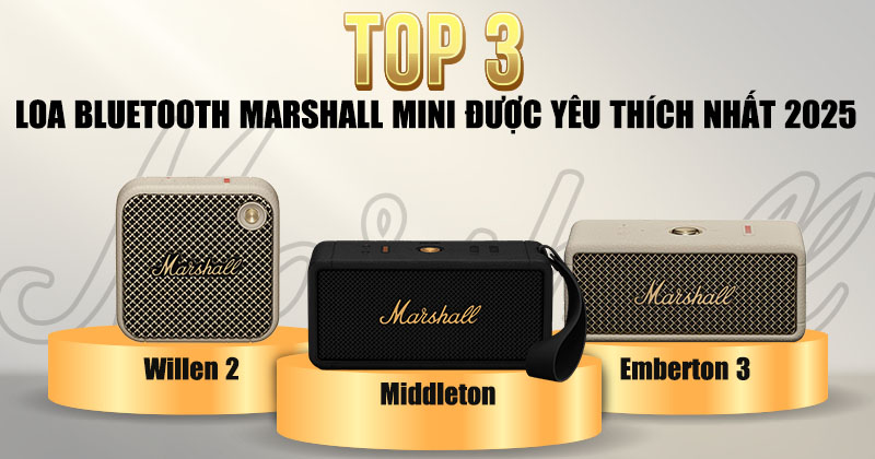 Top 3 Loa Bluetooth Marshall Mini Được Yêu Thích Nhất Hiện Nay - Bạn Không Thể Bỏ Qua!