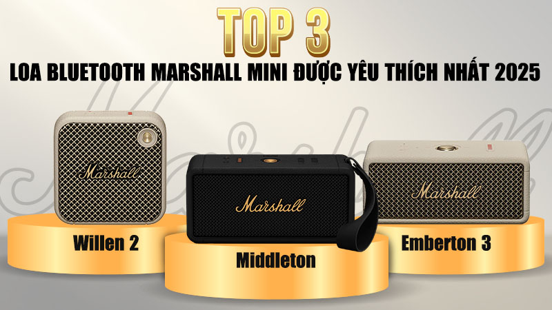 Top 3 Loa Bluetooth Marshall Mini Được Yêu Thích Nhất Hiện Nay - Bạn Không Thể Bỏ Qua!