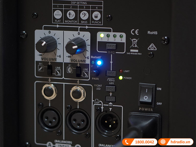 Đặc điểm của dòng loa liền công suất