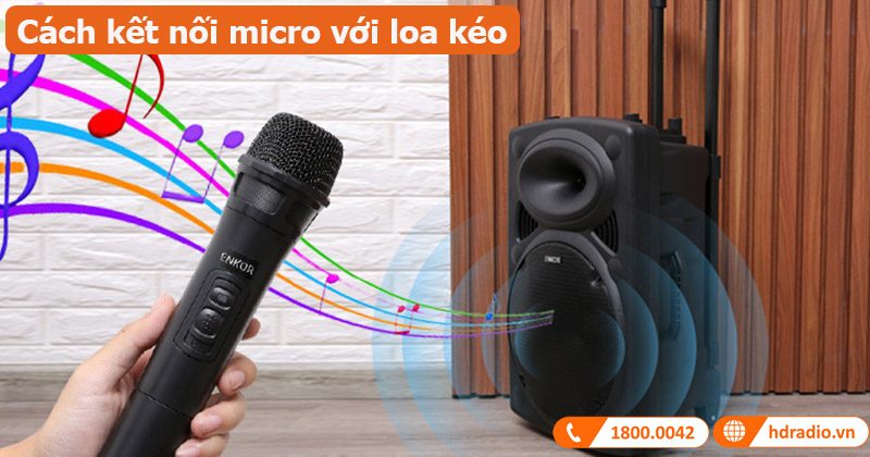 Cách kết nối micro với loa kéo, khắc phục lỗi thường gặp