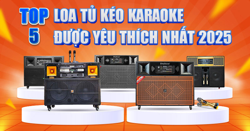 TOP 5 Loa Tủ Kéo Karaoke Được Yêu Thích Nhất 2025