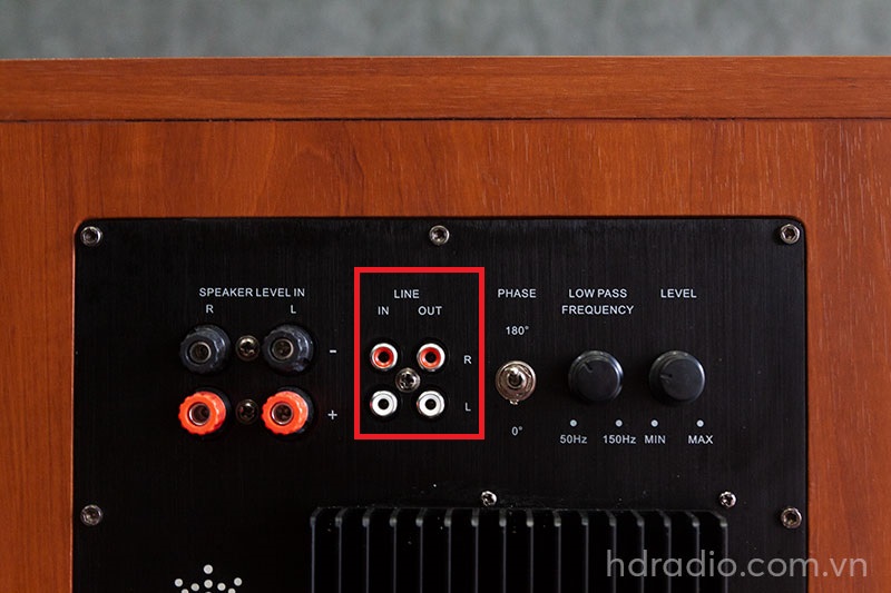 kết nối loa sub điện