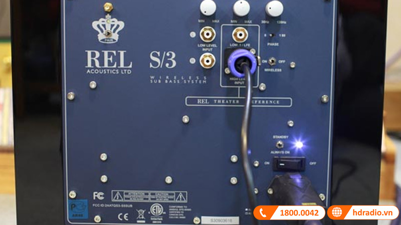 Hướng dẫn setup đấu nối loa sub Rel Acoustic Mới Nhất