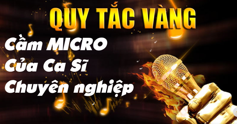 Cách Cầm Micro Khi Hát Karaoke Đúng Chuẩn Chuyên Nghiệp Như Ca Sĩ