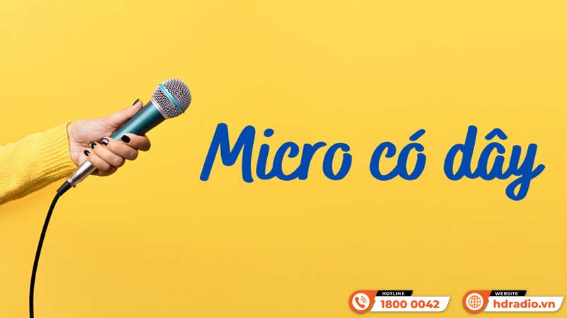 Ưu điểm Micro có dây