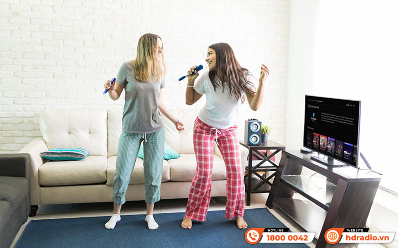 Micro karaoke nào phù hợp cho việc hát karaoke gia đình