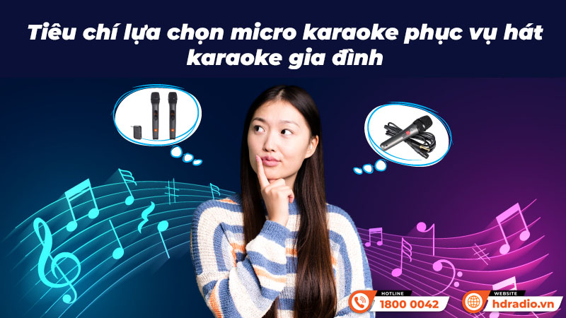 Micro karaoke nào phù hợp cho việc hát karaoke gia đình