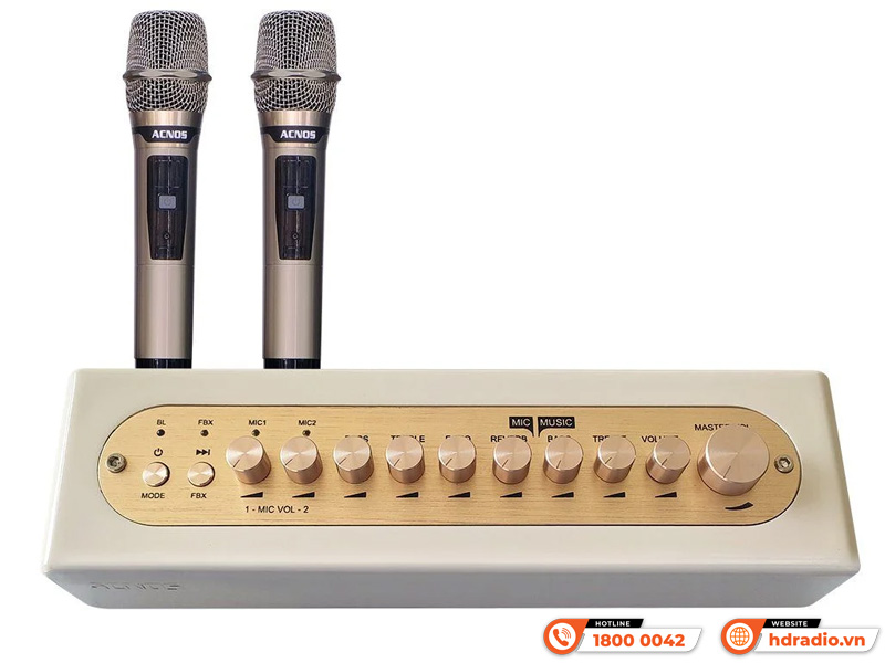 Micro Kèm Vang Acnos Mi30s 