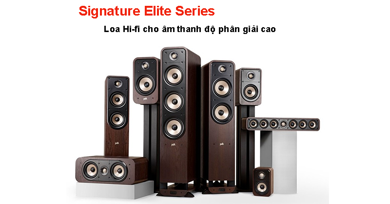 Polk Audio ra mắt dòng loa Polk Signature Elite mới nhất 2021