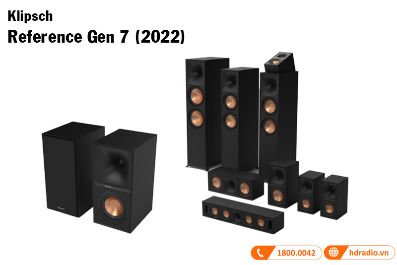 cac mau loa klipsch reference 2022