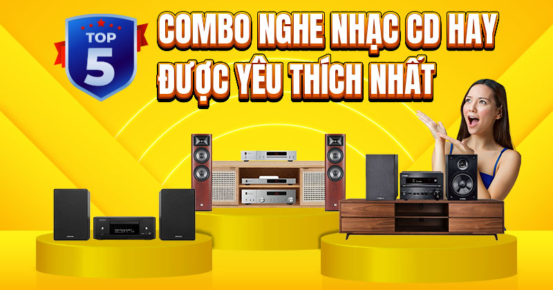 Top 5 Combo Nghe Nhạc Đĩa CD Hay Được Yêu Thích Nhất Năm 2025 (Rất Đáng Mua - Bạn Nên Tham Khảo Ngay)