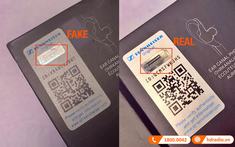 3 cách kiểm tra tai nghe Sennheiser chính hãng