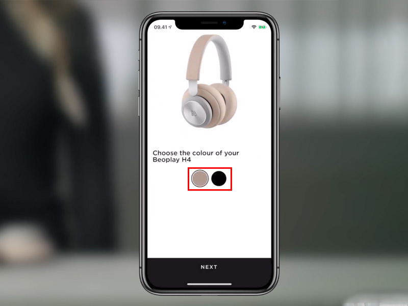 Ung dung Bang & Olufsen cho tai nghe