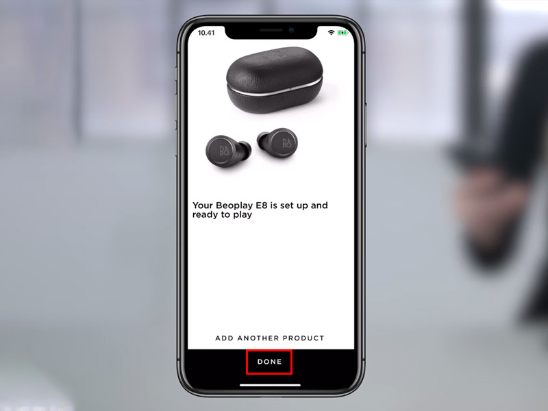 Ung dung Bang & Olufsen cho tai nghe