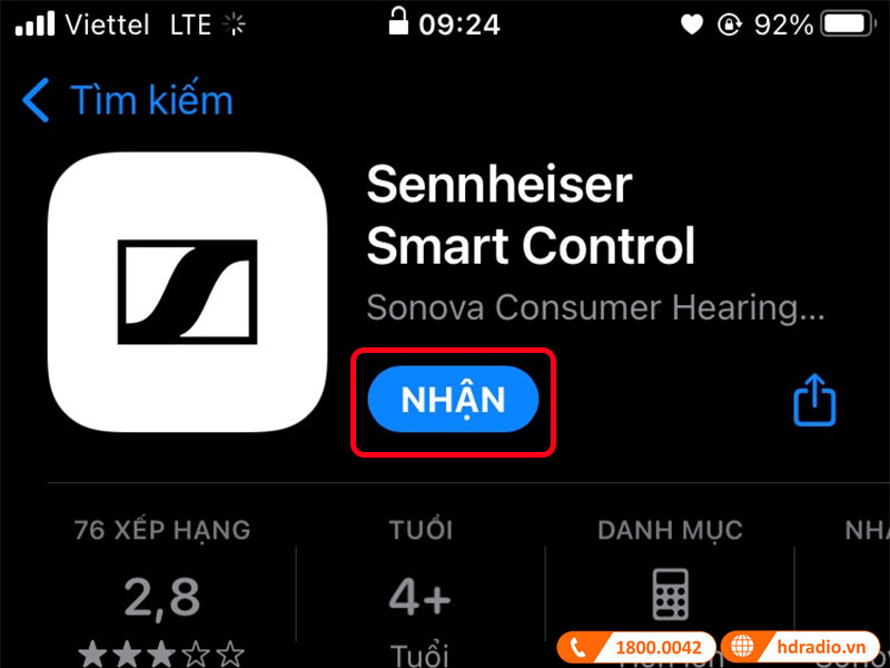 tải ứng dụng Smart Control Sennheiser trên IOS