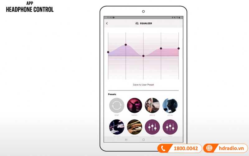 Hướng dẫn sử dụng ứng dụng Yamaha Headphones Control Hướng dẫn sử dụng ứng dụng Yamaha Headphones Control