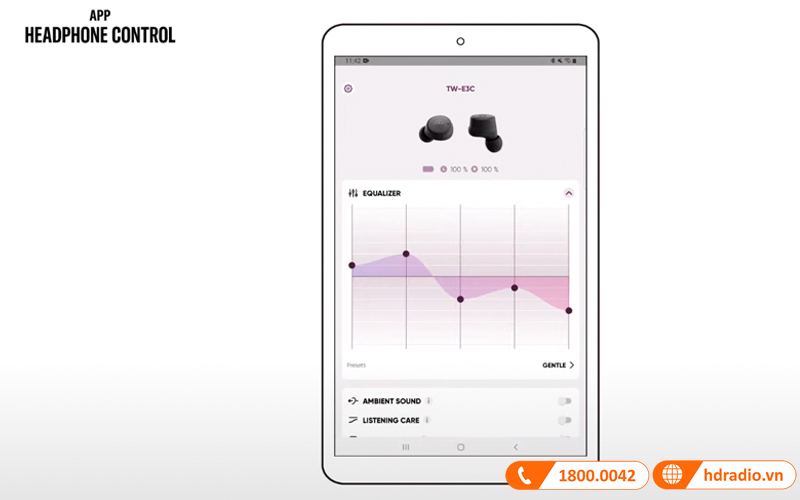 Hướng dẫn sử dụng ứng dụng Yamaha Headphones Control Hướng dẫn sử dụng ứng dụng Yamaha Headphones Control