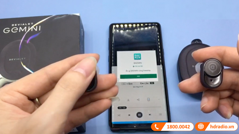 Hướng dẫn sử dụng ứng dụng Devialet Gemini 