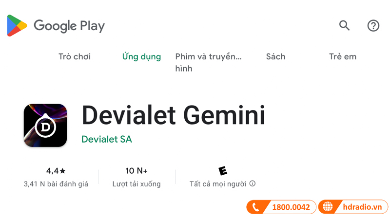 Hướng Dẫn Tải Ứng Dụng Devialet Gemini 